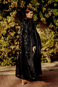 Abaya with Back Embroidery  & Dress