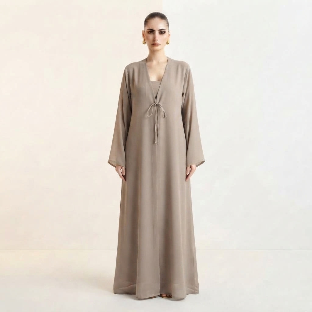 Light Olive Zayna Abaya