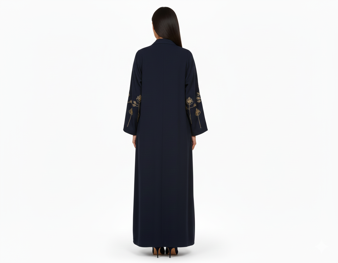 Navy Amal Abaya