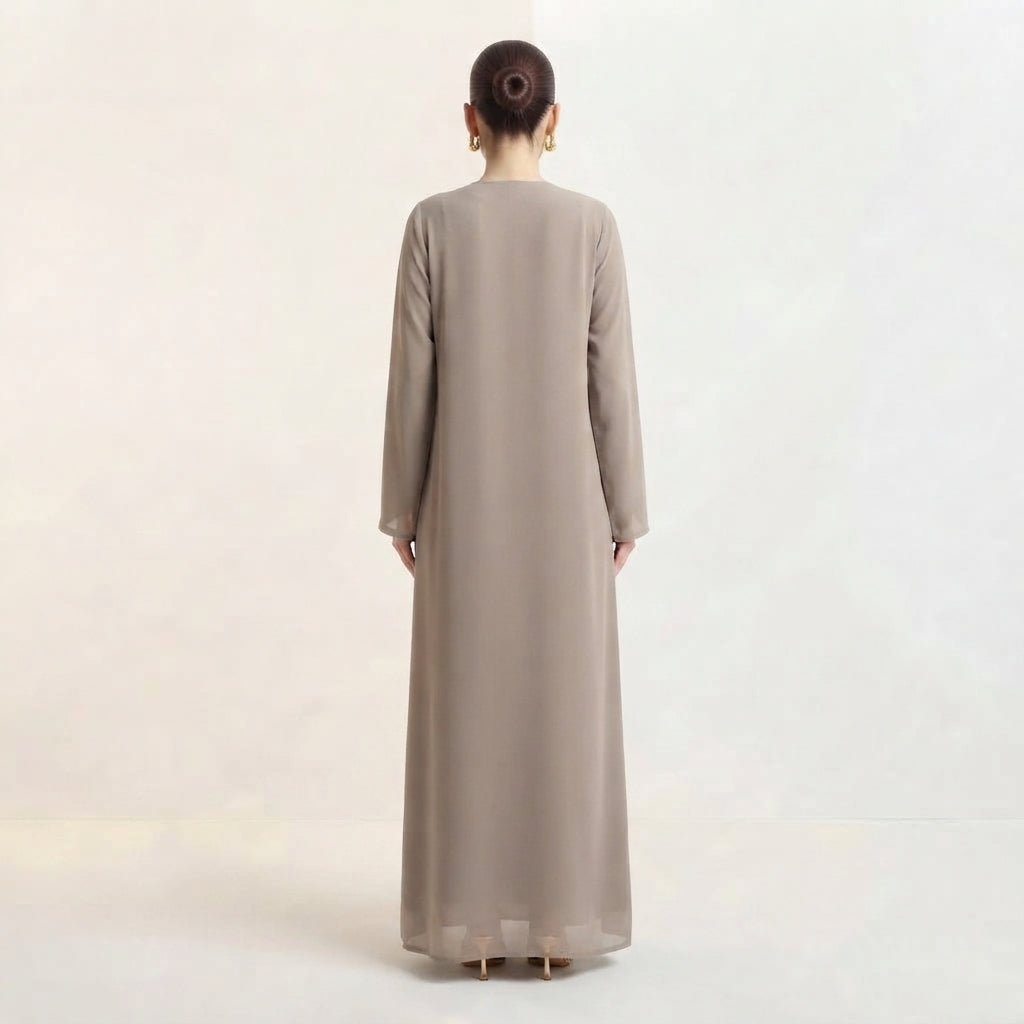 Light Olive Zayna Abaya