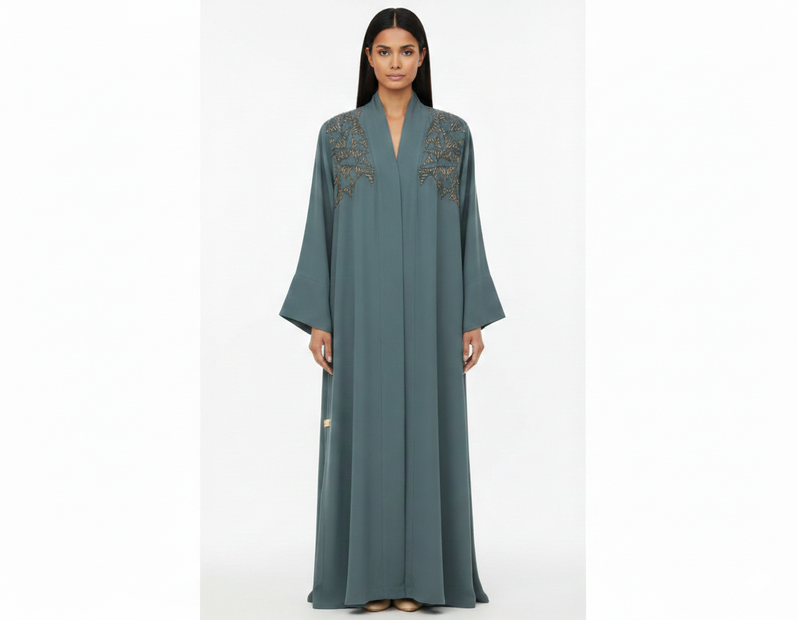 Light Blue Amani Abaya