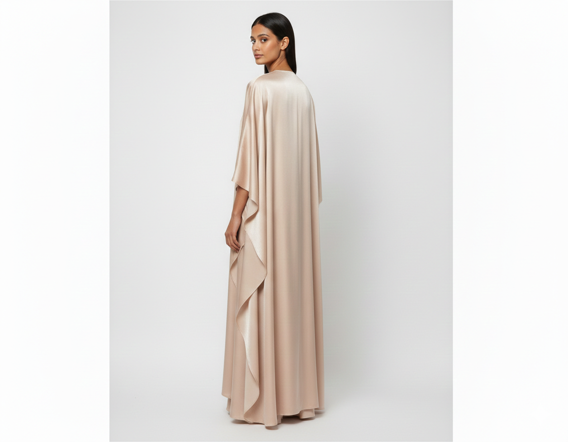 Light Beige Hana Abaya
