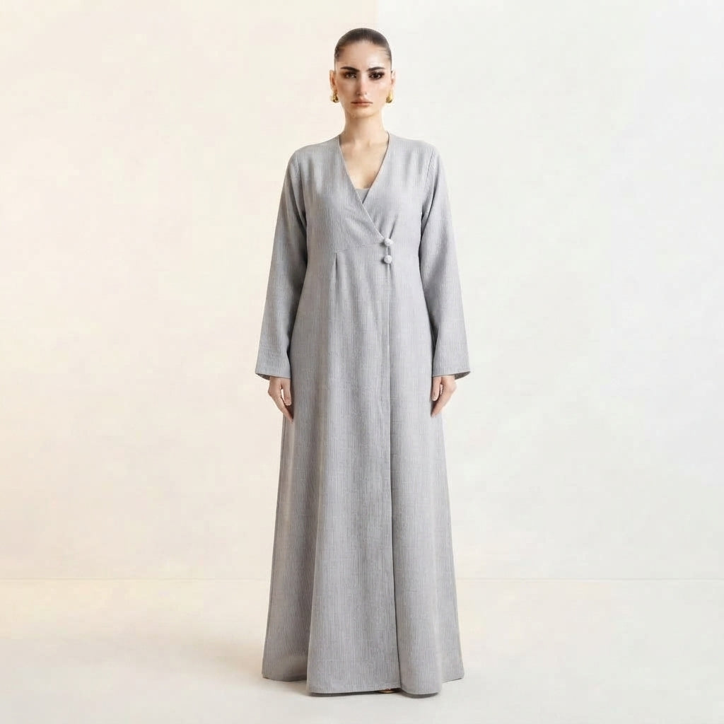 Gray Layana Abaya
