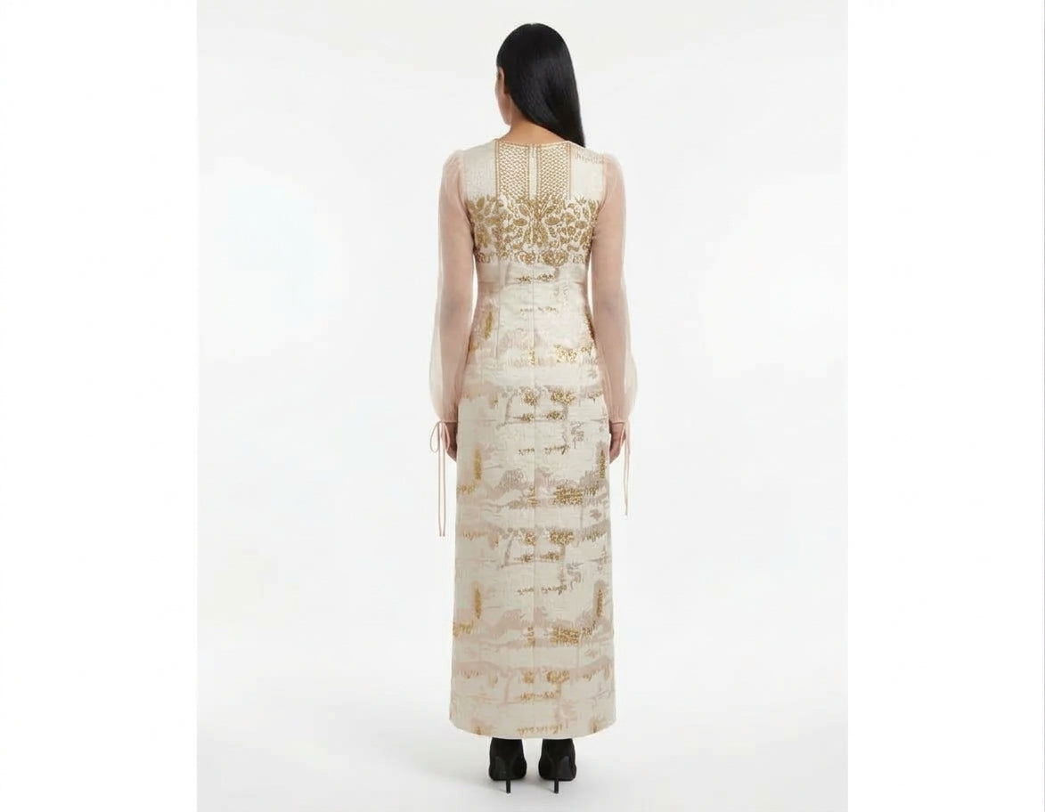 Taffeta Dress