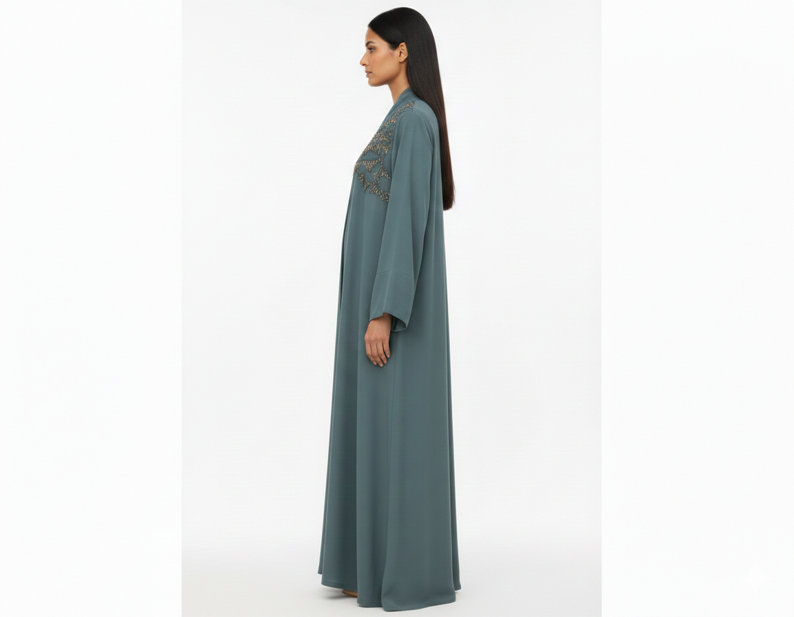 Light Blue Amani Abaya
