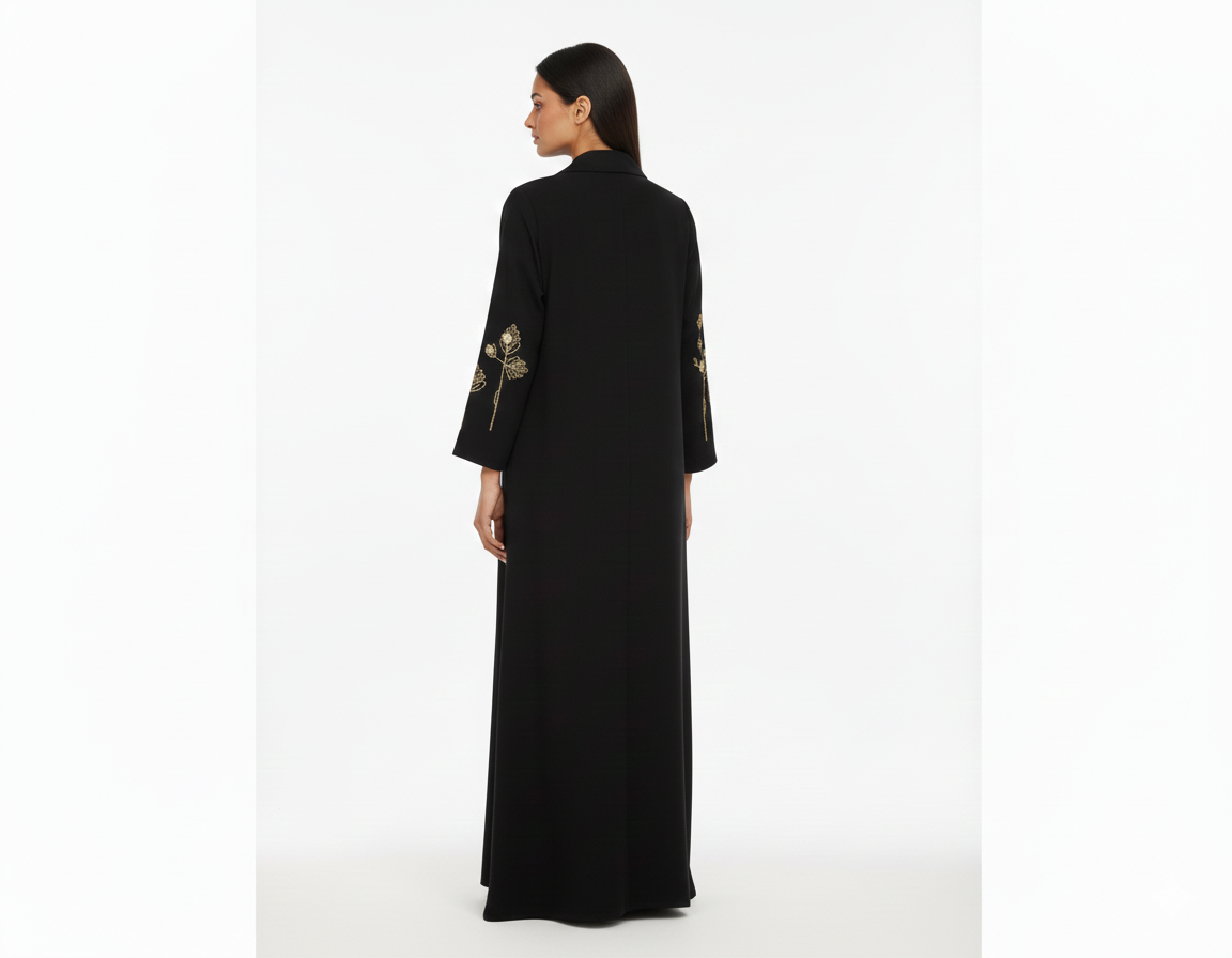Black Amal Abaya