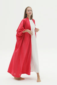 Plain Red Abaya