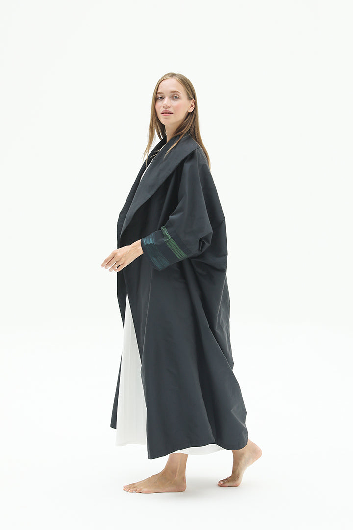 Coat Abaya With Sleeve Detail